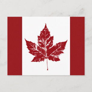 Cartes postales du drapeau du Canada Cartes postal
