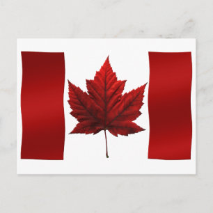 Cartes postales du drapeau du Canada Cartes postal