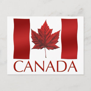 Cartes postales du drapeau du Canada Cartes postal