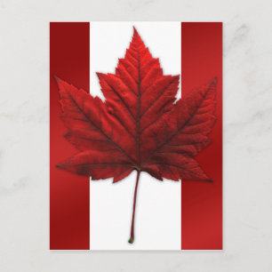 Cartes postales du drapeau du Canada Cartes postal