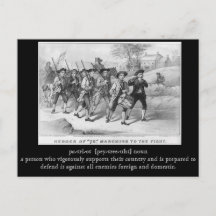 Cartes postales du jour des vétérans