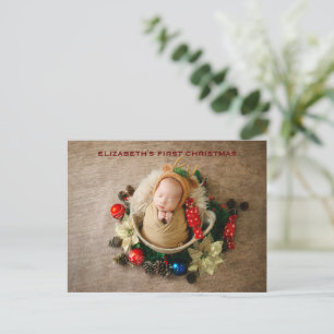 Cartes postales du Nouvel An avec une photo de vot