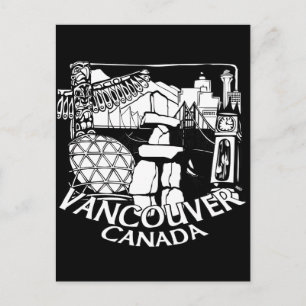 Cartes postales du souvenir de Vancouver Points de