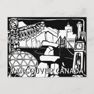 Cartes postales du souvenir de Vancouver Points de