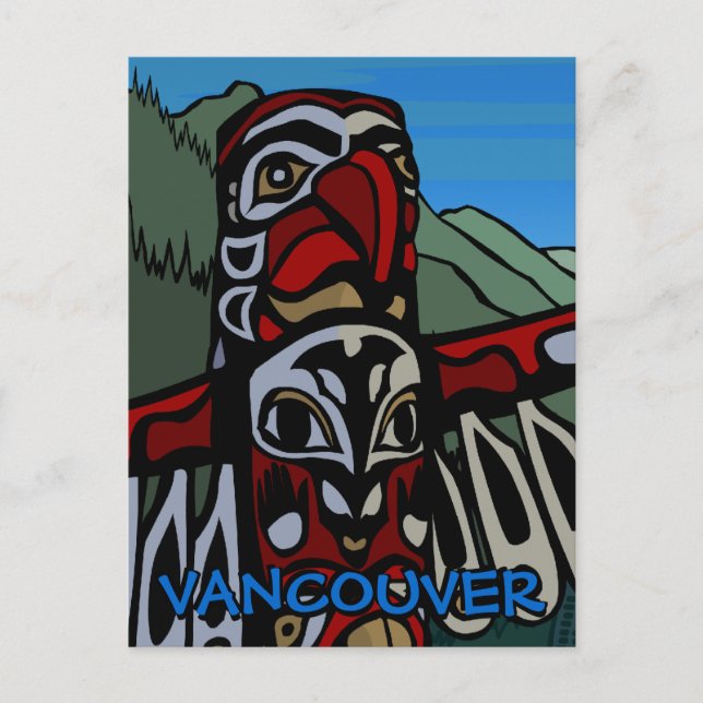 Cartes postales du souvenir de Vancouver Points de (Devant)