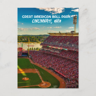 CARTES POSTALES DU STADE DE BALL DE CINCINNATI OHI