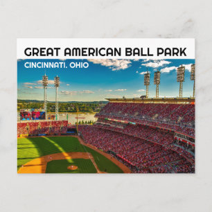 CARTES POSTALES DU STADE DE BASEBALL DE CINCINNATI