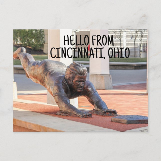 CARTES POSTALES DU STADE DE BASEBALL DE CINCINNATI (Devant)