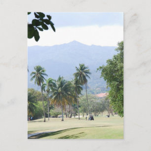 Cartes postales du terrain de golf tropical