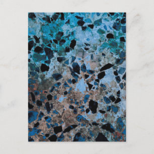 Cartes postales en granit bleu