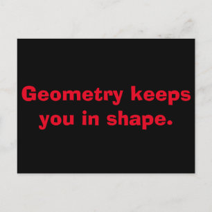 Cartes postales en mathématiques géométriques