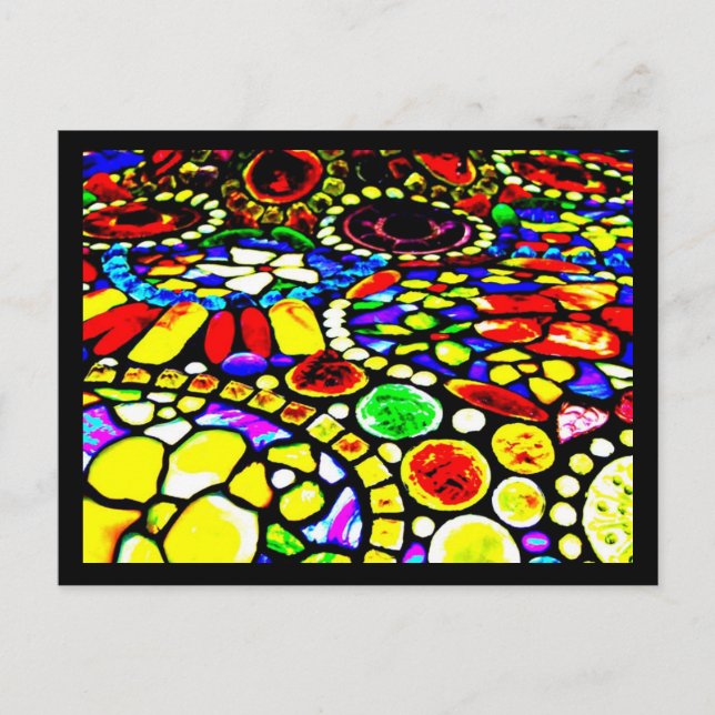 Cartes postales en verre-Louis Tiffany 17 (Devant)
