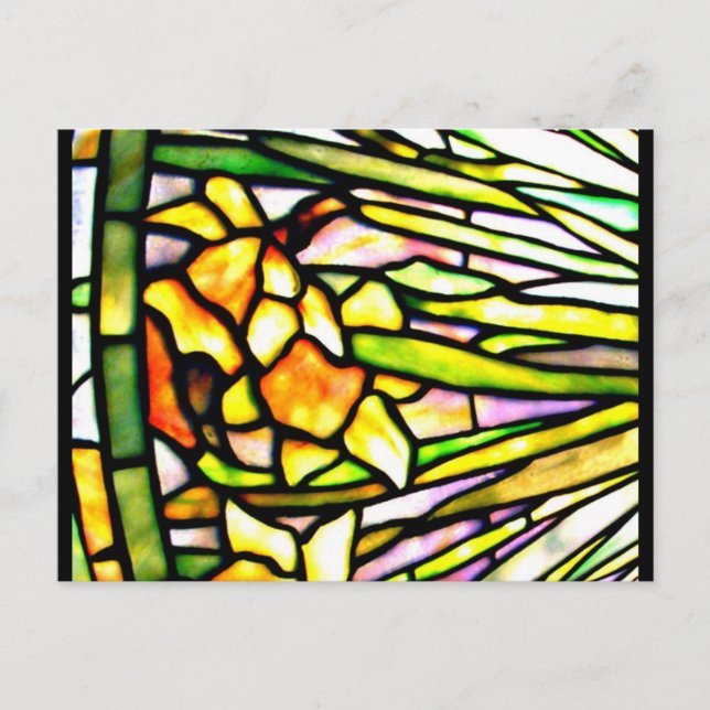 Cartes postales en verre-Louis Tiffany 7 (Devant)