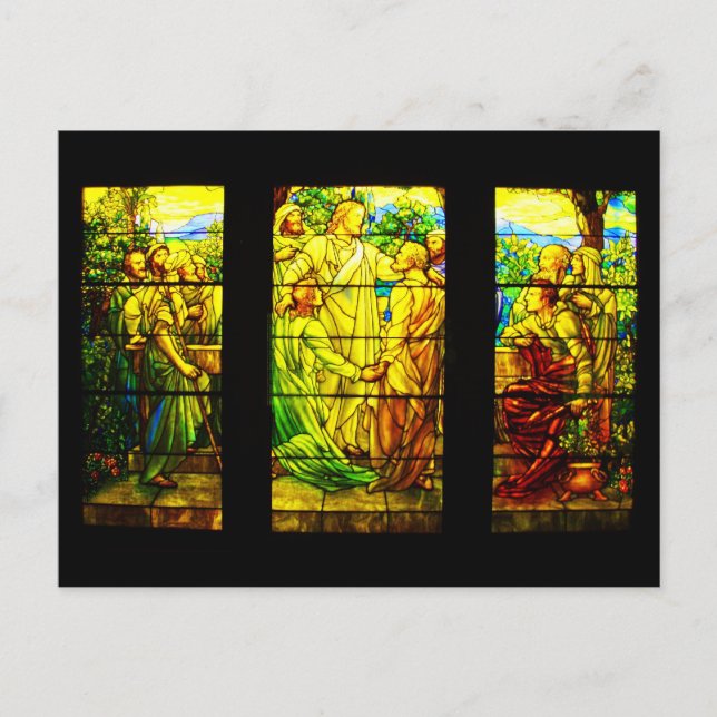 Cartes postales en verre-Tiffany 8 (Devant)