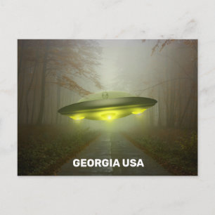Cartes postales GEORGIE USA VAISSEAU SPATIAL UFO A
