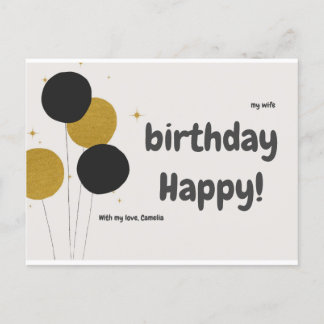 Cartes postales Joyeux Anniversaire