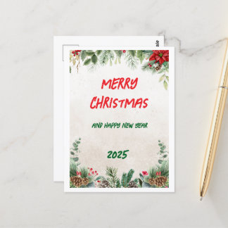 cartes postales joyeux noël 2025