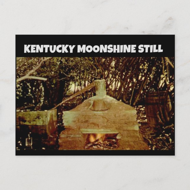 CARTES POSTALES KENTUCKY MOONSHINE (Devant)