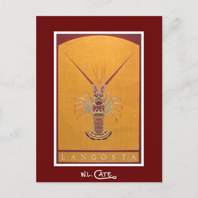 Cartes postales Langosta (Devant)