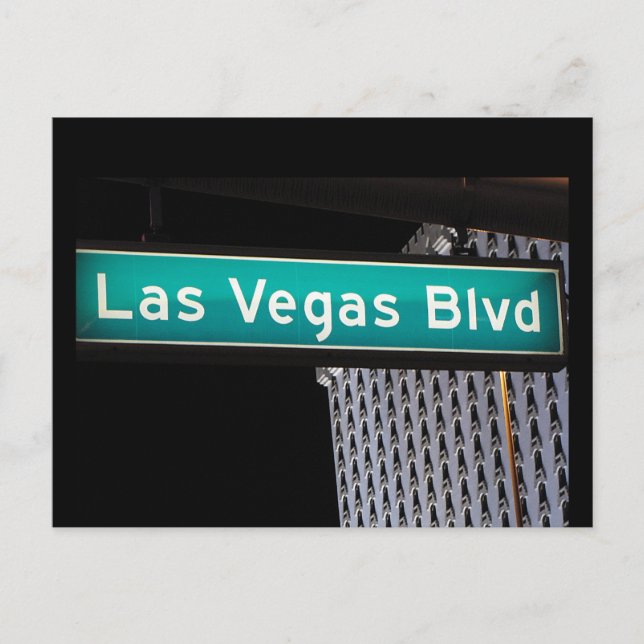 Cartes postales Las Vegas Boulevard Street (Devant)