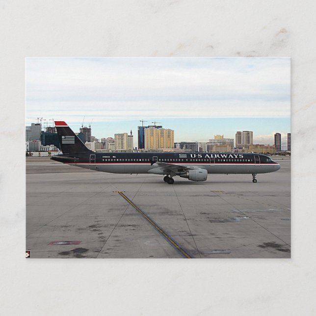 Cartes postales Las Vegas Strip & McCarran Airport (Devant)