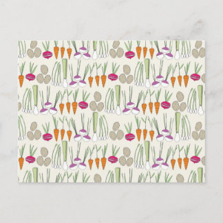 Cartes postales légumes-horizontales