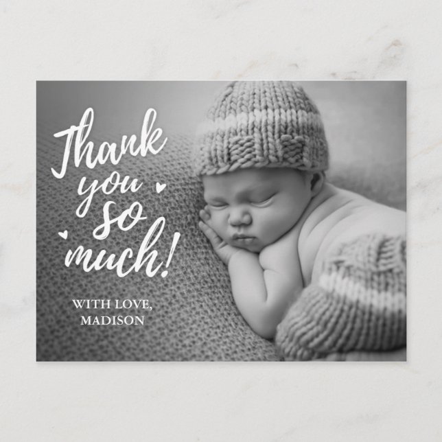 Cartes postales Merci bébé (Devant)