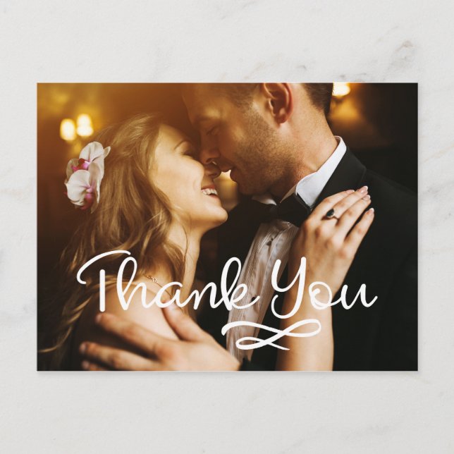 Cartes postales Merci mariage Photocartes personna (Devant)