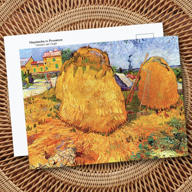 Cartes postales Meules Provence Vincent van Gogh (Créateur téléchargé)