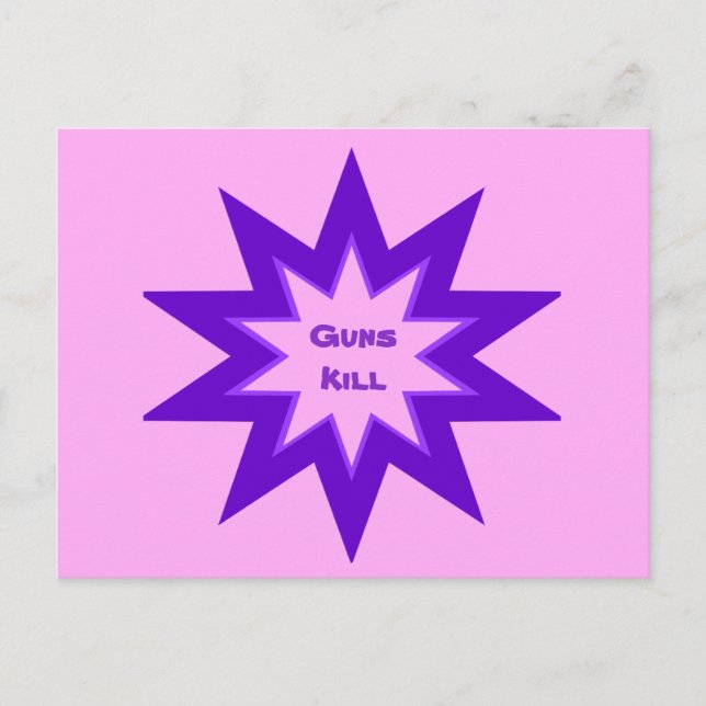 Cartes postales meurtres par armes violettes et ro (Devant)
