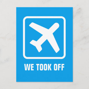 Cartes postales mobiles de relocalisation drôle ou