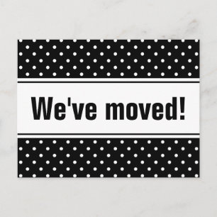 Cartes postales mobiles mignonnes avec le pois