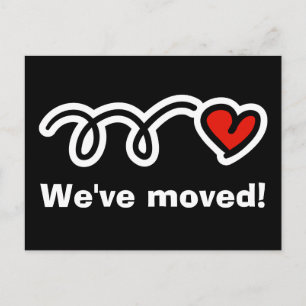 Cartes postales mobiles simples avec conception ca