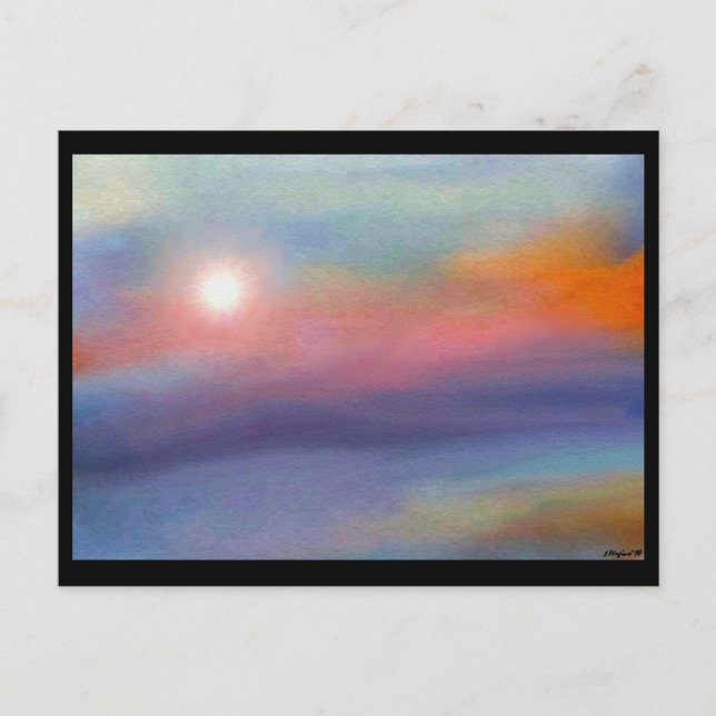 Cartes postales Modeh Ani Sunrise (Devant)