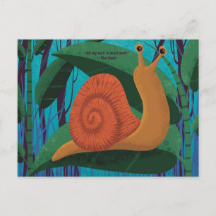 Cartes postales par courrier postal