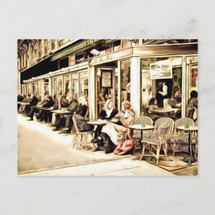 Cartes postales Paris - Scène de rue