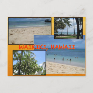 CARTES POSTALES PERSONNALISÉES - COLLAGE HAWAII# 2