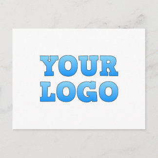 Cartes postales personnalisées de votre logo d'ent