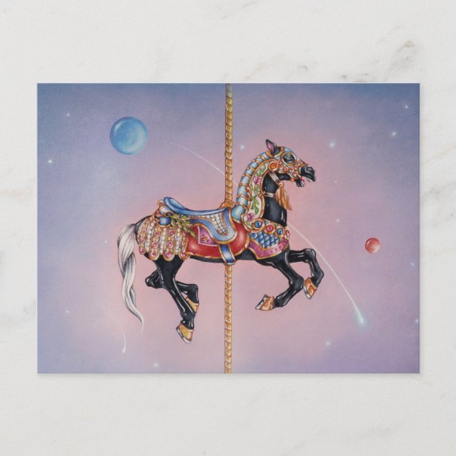 Cartes postales - Petaluma Carousel Horse 1 (Devant)