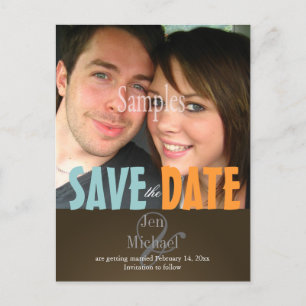 Cartes postales photo de mise en vente simples, bl