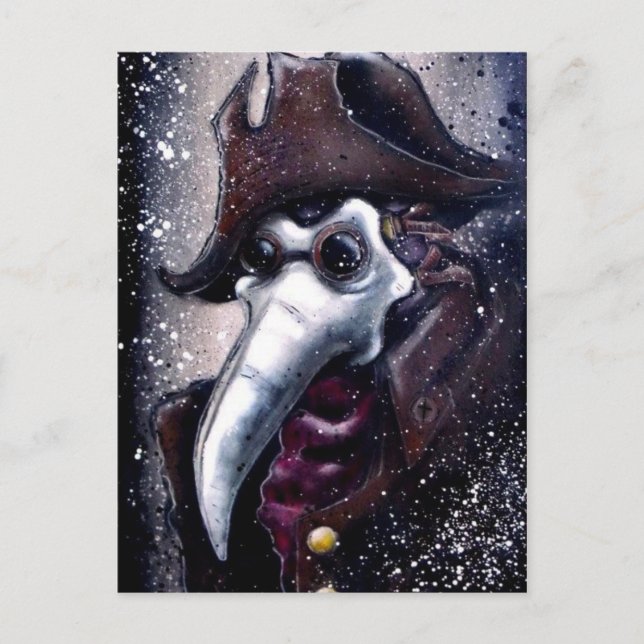 Cartes postales Plague Doctor (Devant)