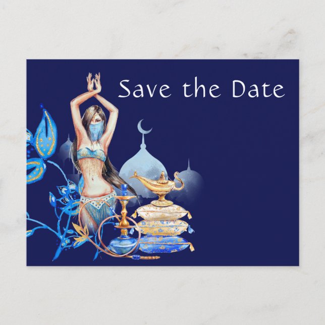 Cartes postales pour annoncer la date de la fête d (Devant)