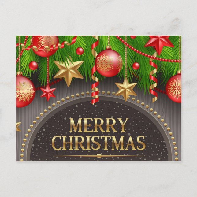 Cartes postales pour les fêtes (Devant)