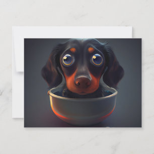 Cartes Postales Puppy Divers