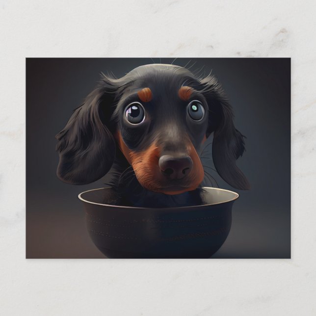 Cartes Postales Puppy Divers (Devant)