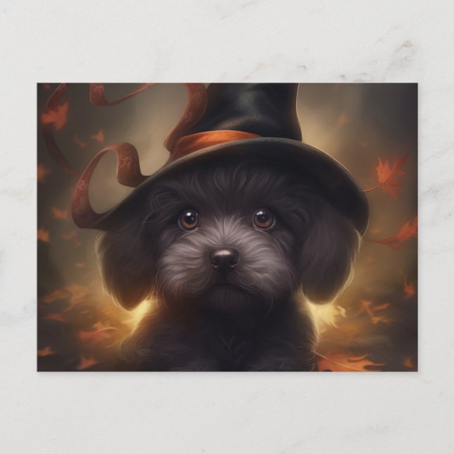 Cartes Postales Puppy Halloween (Devant)