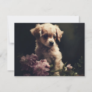 Cartes Postales Puppy Postcard