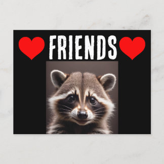 CARTES POSTALES RACCOON LOVER RACCOONS