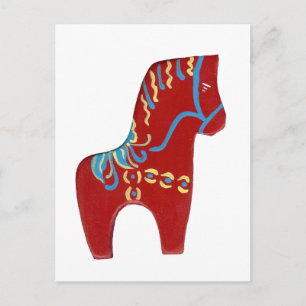 Cartes postales Red Dala Horse