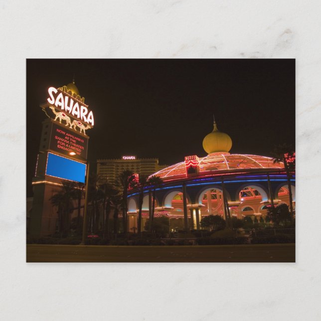 Cartes postales Sahara Las Vegas (Devant)